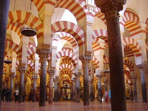 Interior de la Mesquita de Còrdova