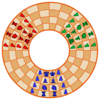 Escacs circulars per a tres jugadors