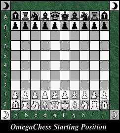 Posició inicial d'Omega Chess